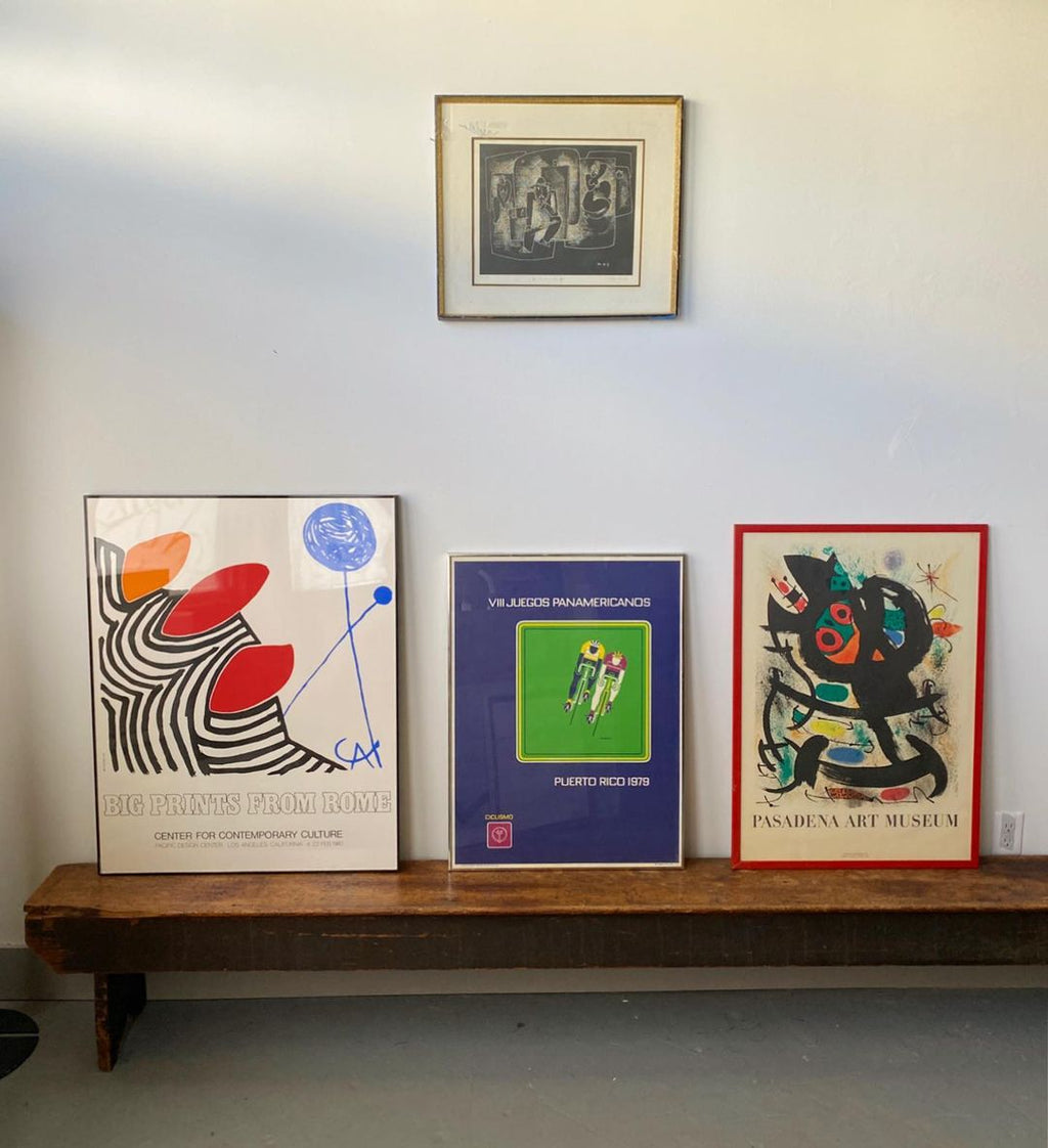 Calder Big Prints From Rome for Pacific Design Center, 1980