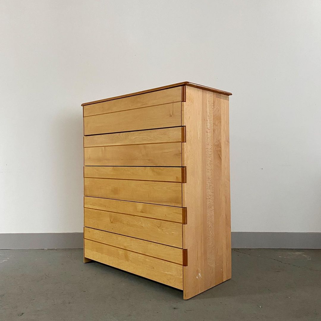 Studio Craft Notched Dresser, 1970s