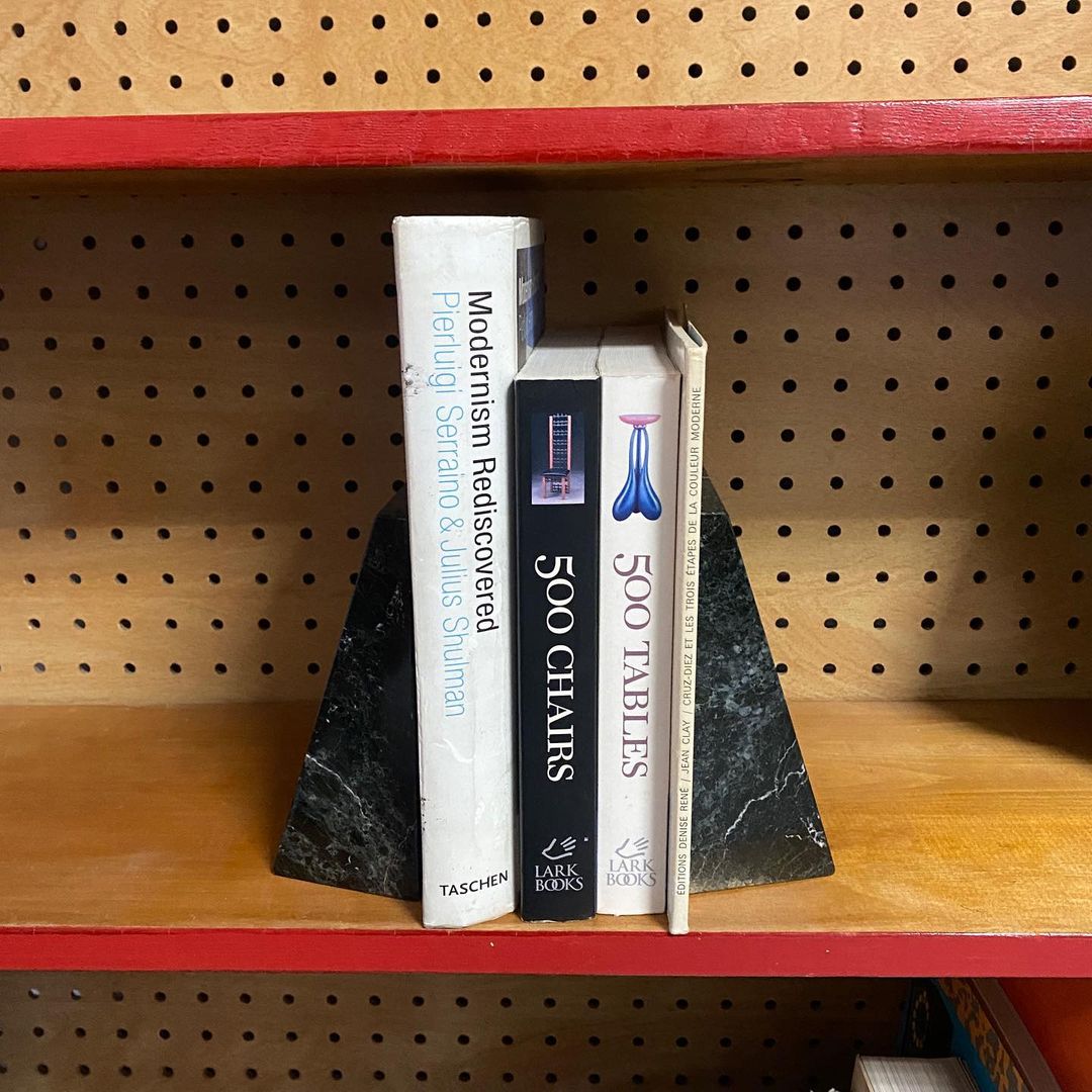 Marble Bookends