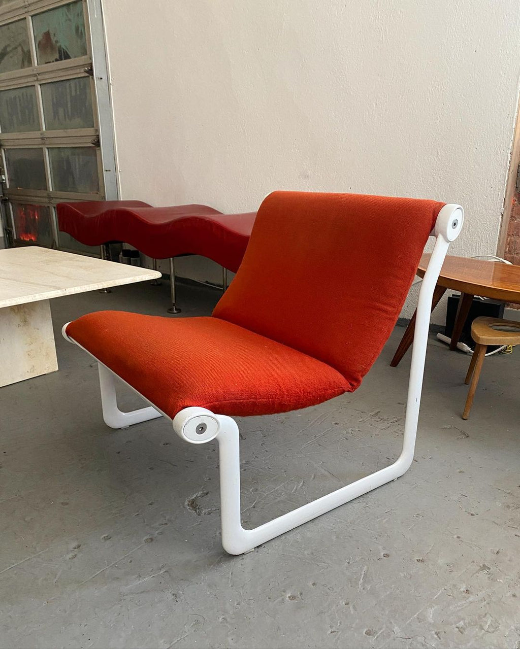 Knoll Sling Lounge Chair by Hannah & Morrison
