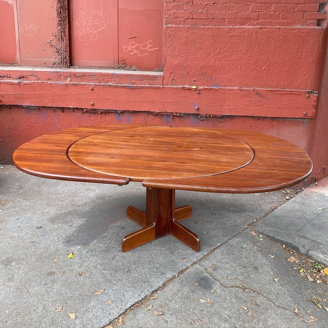 1960s Gerald McCabe Shedua Dining Table