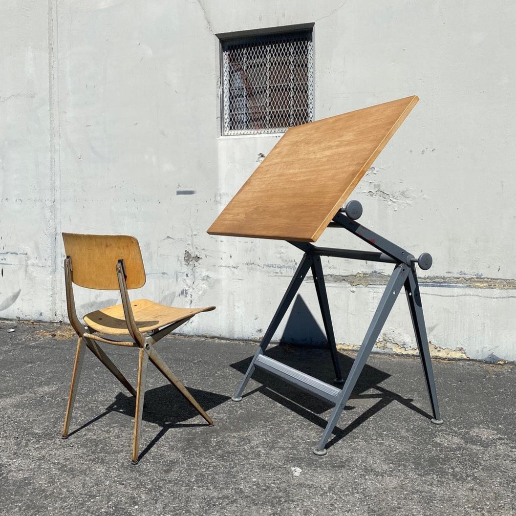Wim Rietveld & Friso Kramer Reply Drafting Table for Ahrend De Cirkel, 1964