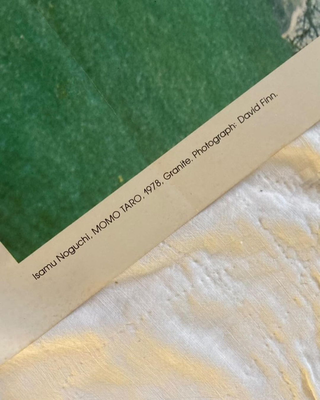 Isamu Noguchi MOMO TARO Storm King Art Center, 1978