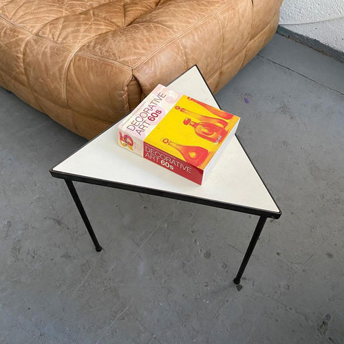 1950s Frederic Weinberg Triangle Side Table