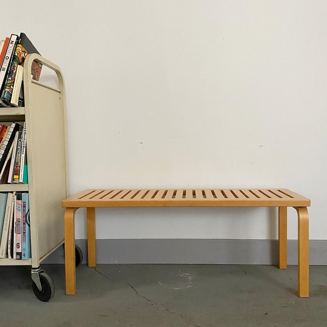 1970s ICF Alvar Aalto 153a Bench