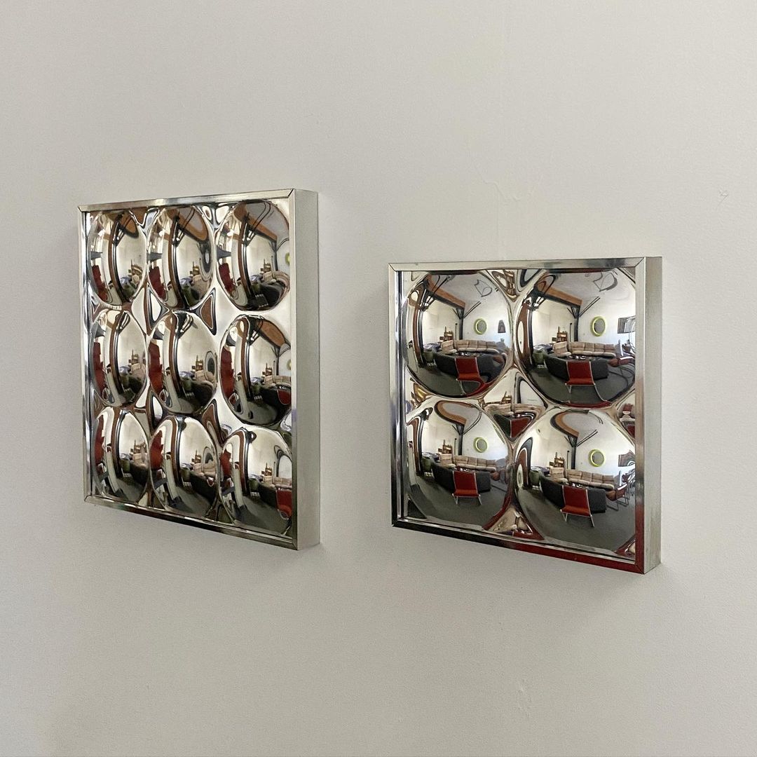1960s Bubble Wall Mirror