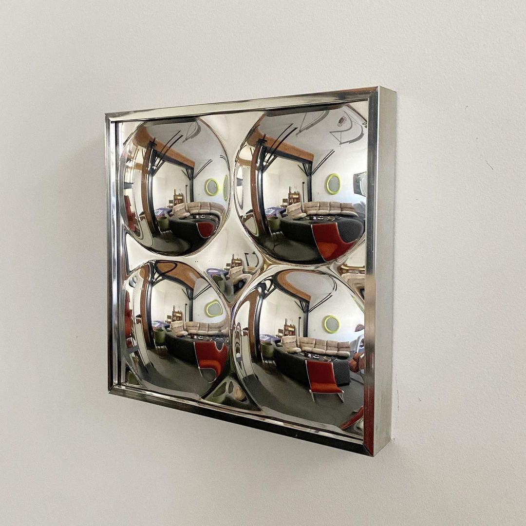 1960s Bubble Wall Mirror