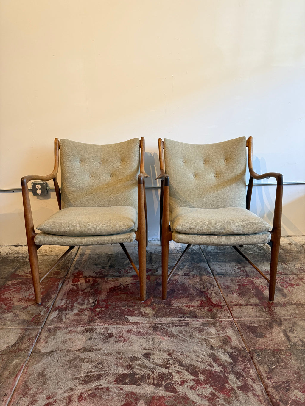 1950’s Finn Juhl 45 Chairs