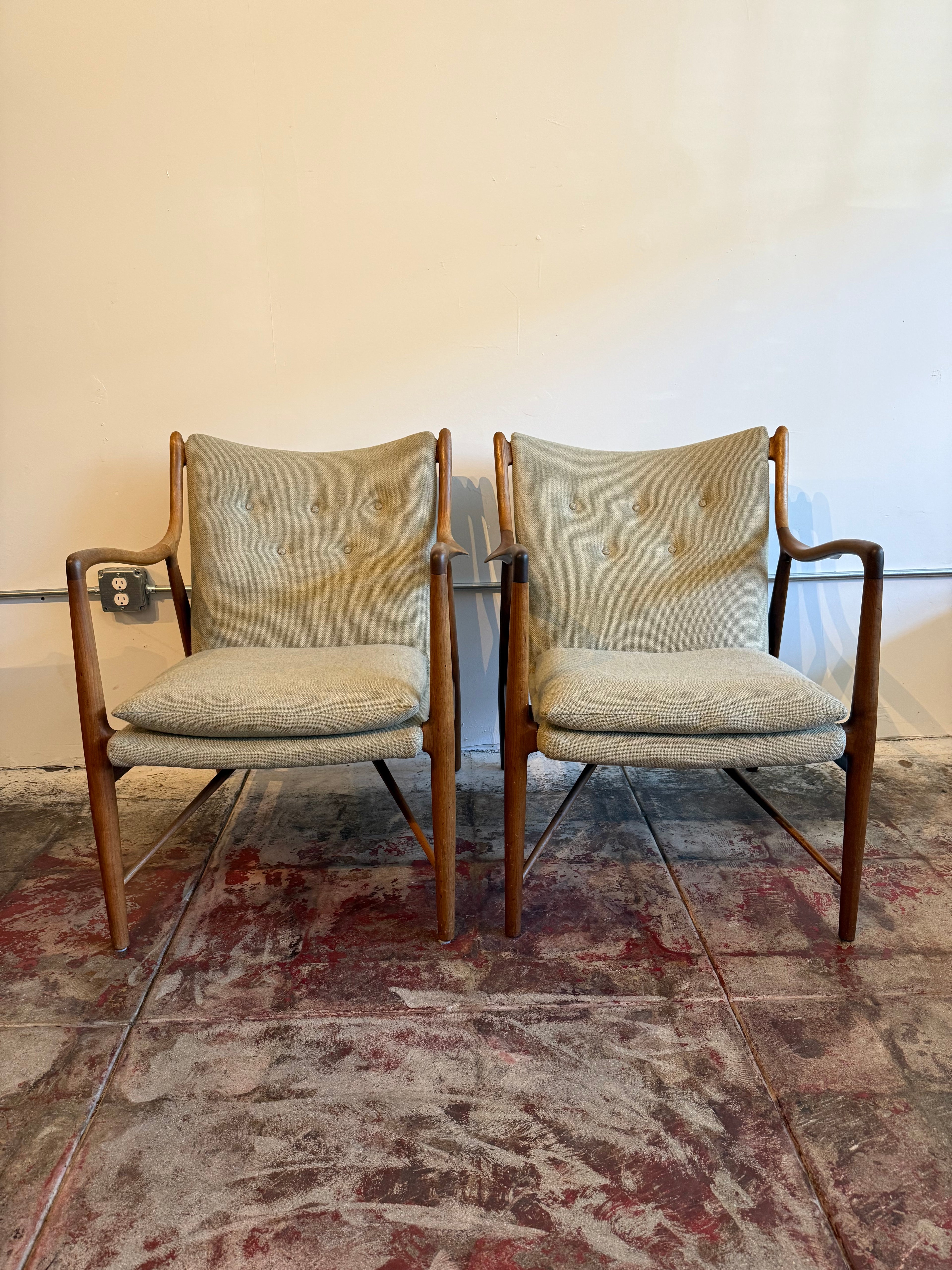 1950’s Finn Juhl 45 Chairs
