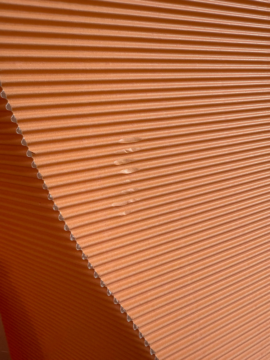 Roland Simmons Corrugated Floor Lamps