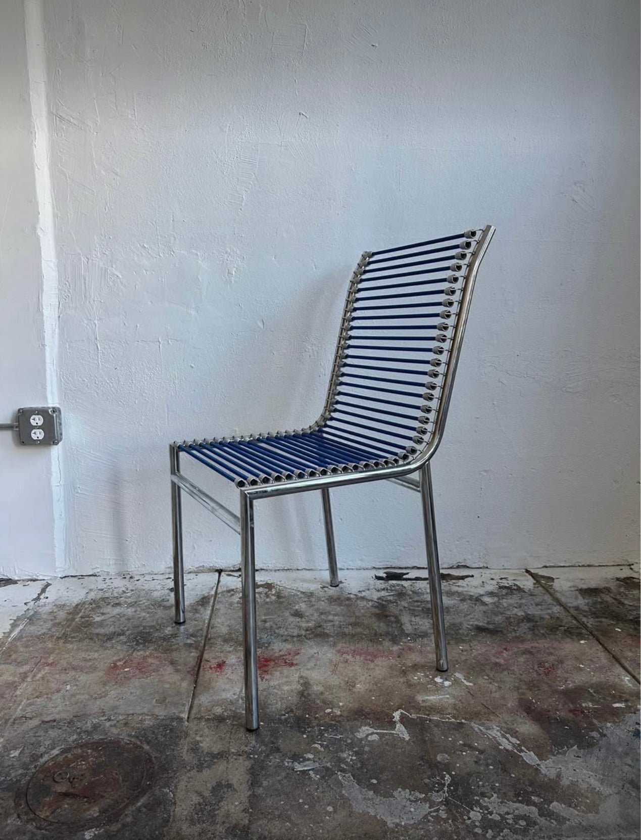 1980’s Rene Herbst Sandows No 5 Cord Chairs