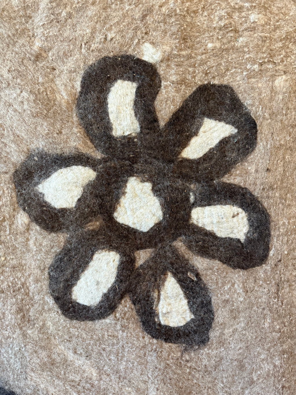 1960’s Iranian Felted Wool Rug