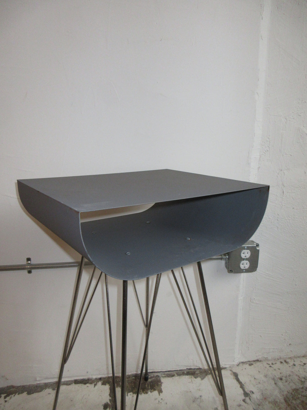 Early 2000s ICFF Chrome Side Table