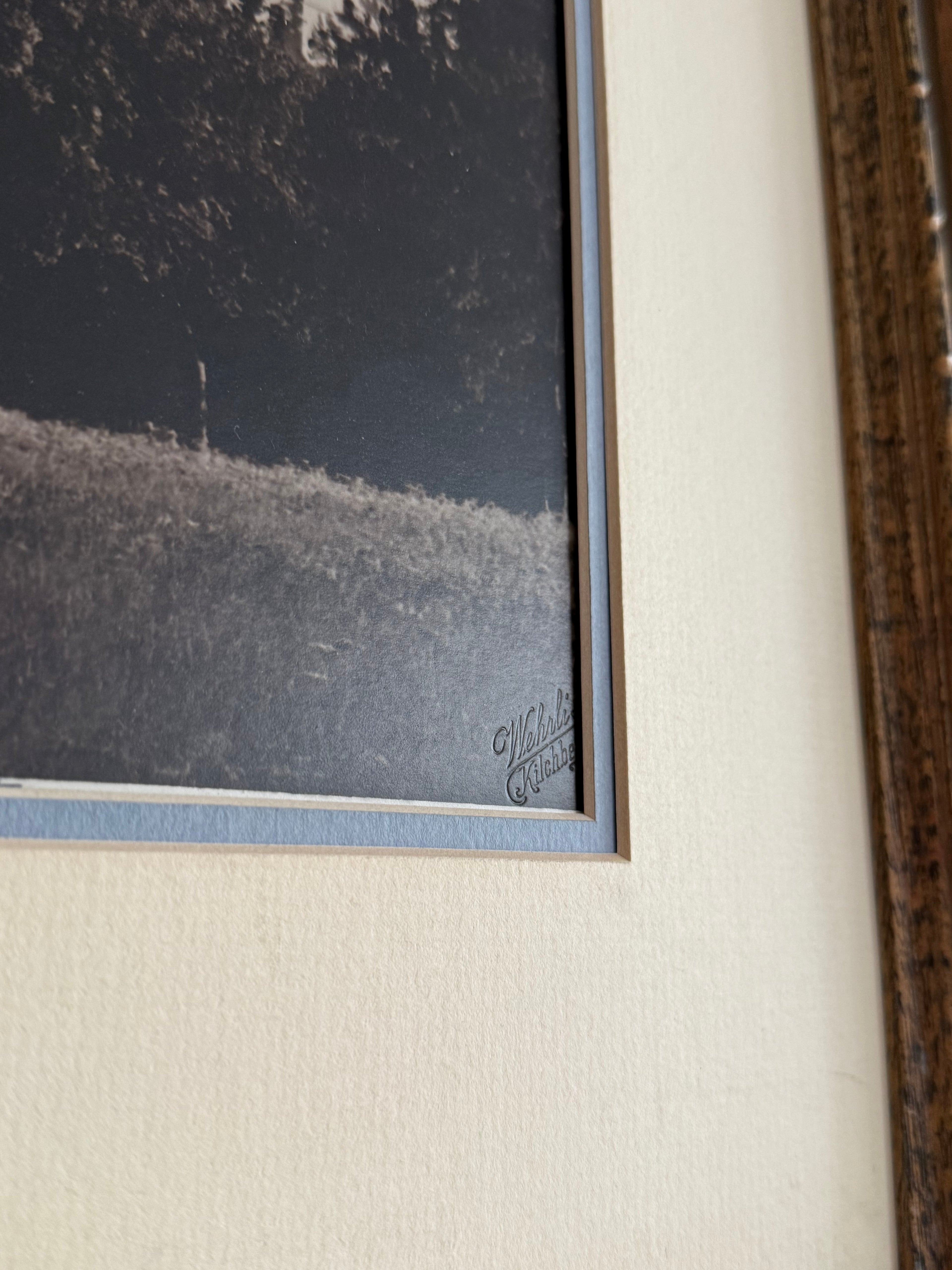 1930’s Blind Stamped Black and White Photographs of Switzerland by Adolph Braun