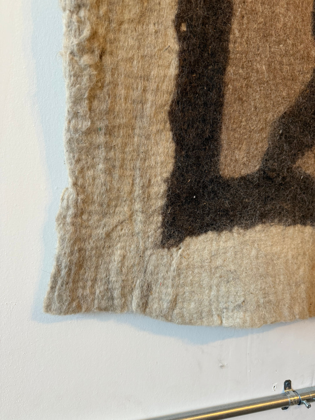 1960’s Iranian Felted Wool Rug