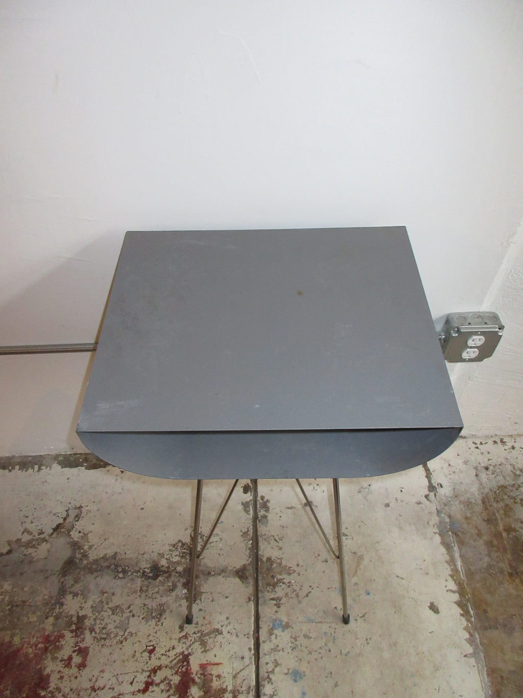 Early 2000s ICFF Chrome Side Table