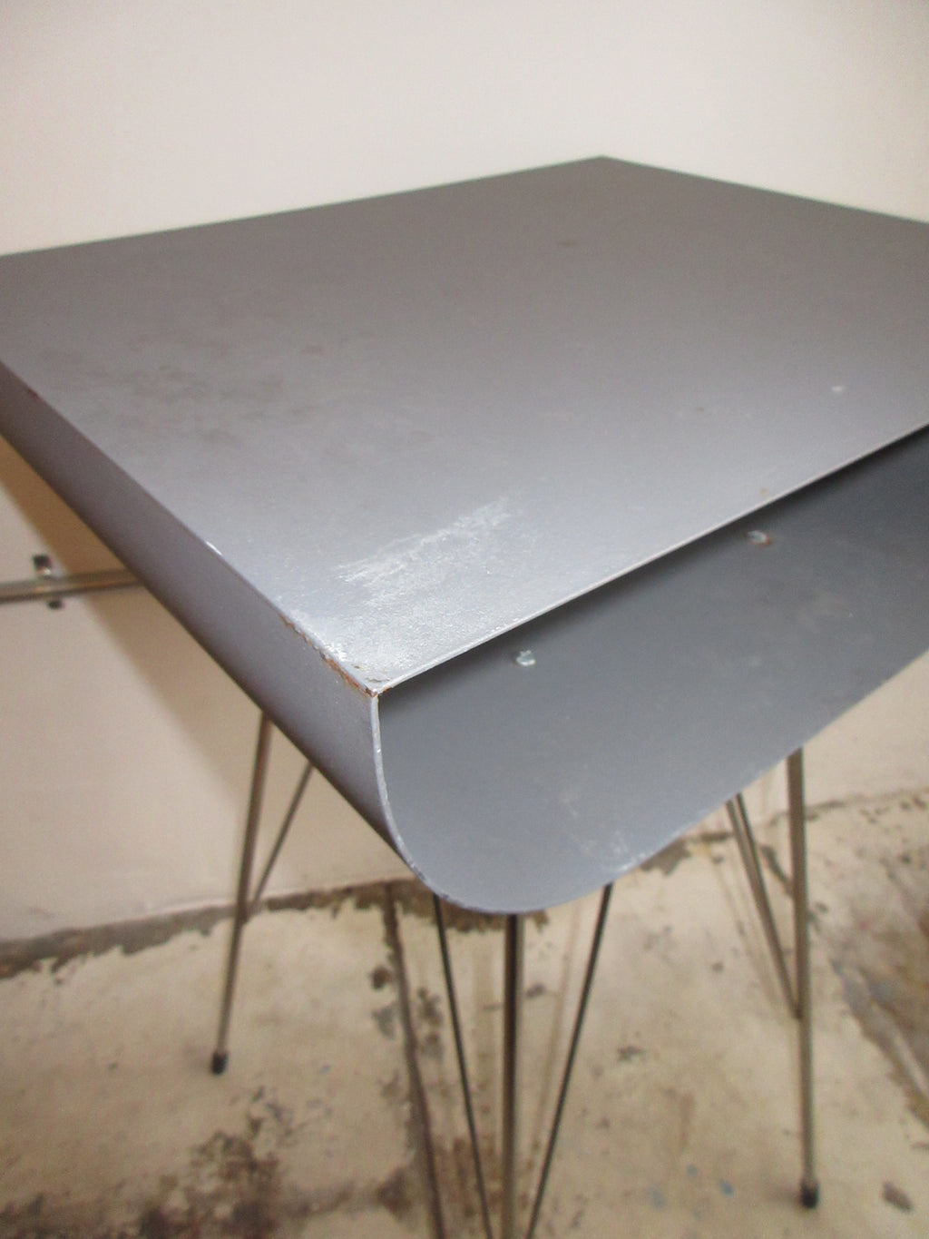 Early 2000s ICFF Chrome Side Table