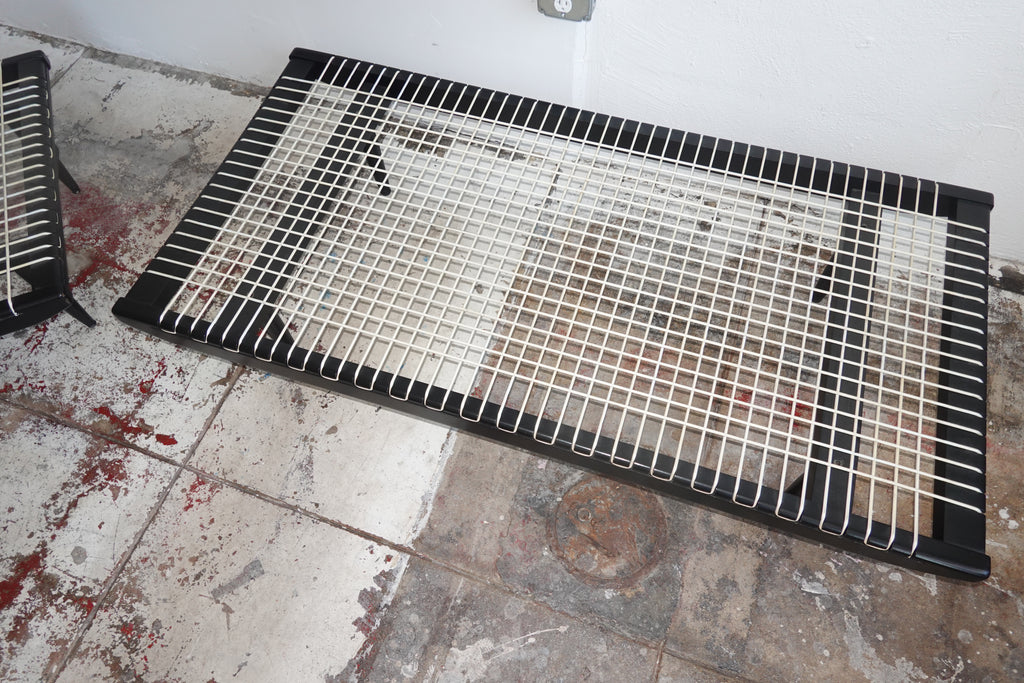 1960s Georges Adrien Tigien Daybed & Ottoman in Patchwork Leather