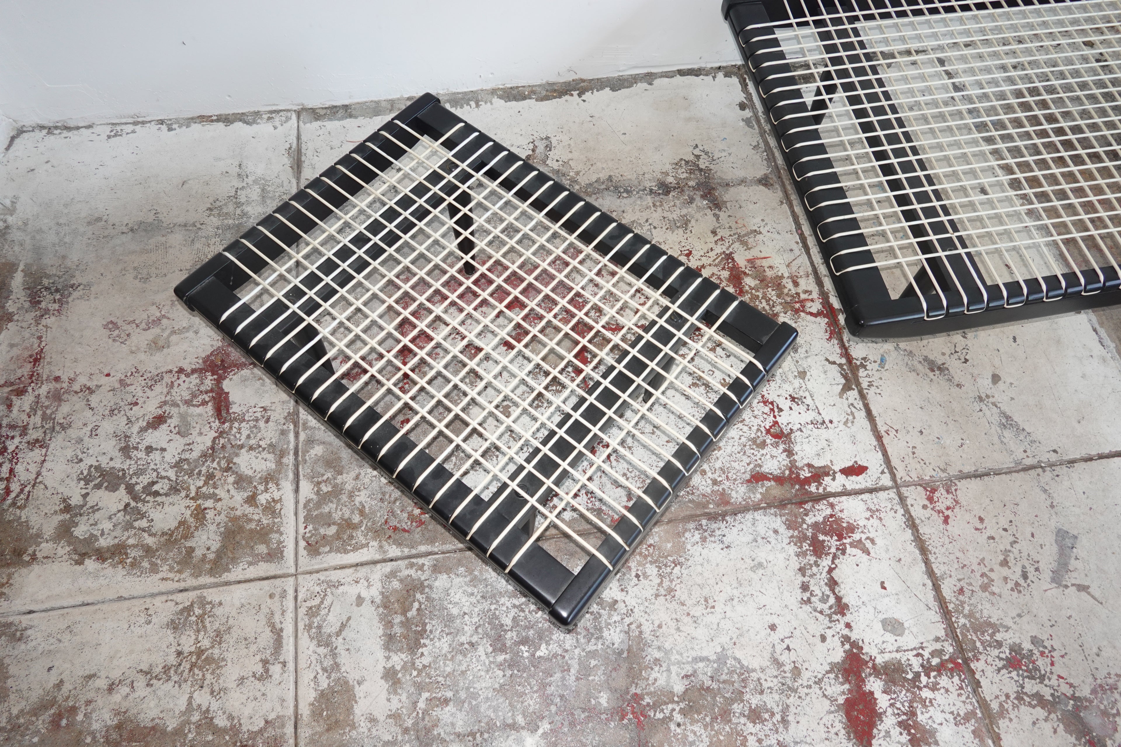 1960s Georges Adrien Tigien Daybed & Ottoman in Patchwork Leather