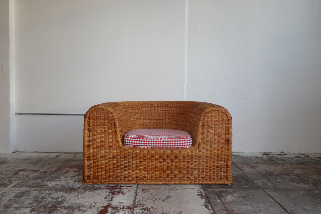 1960s Eero Aarnio Rattan Lounge Chair