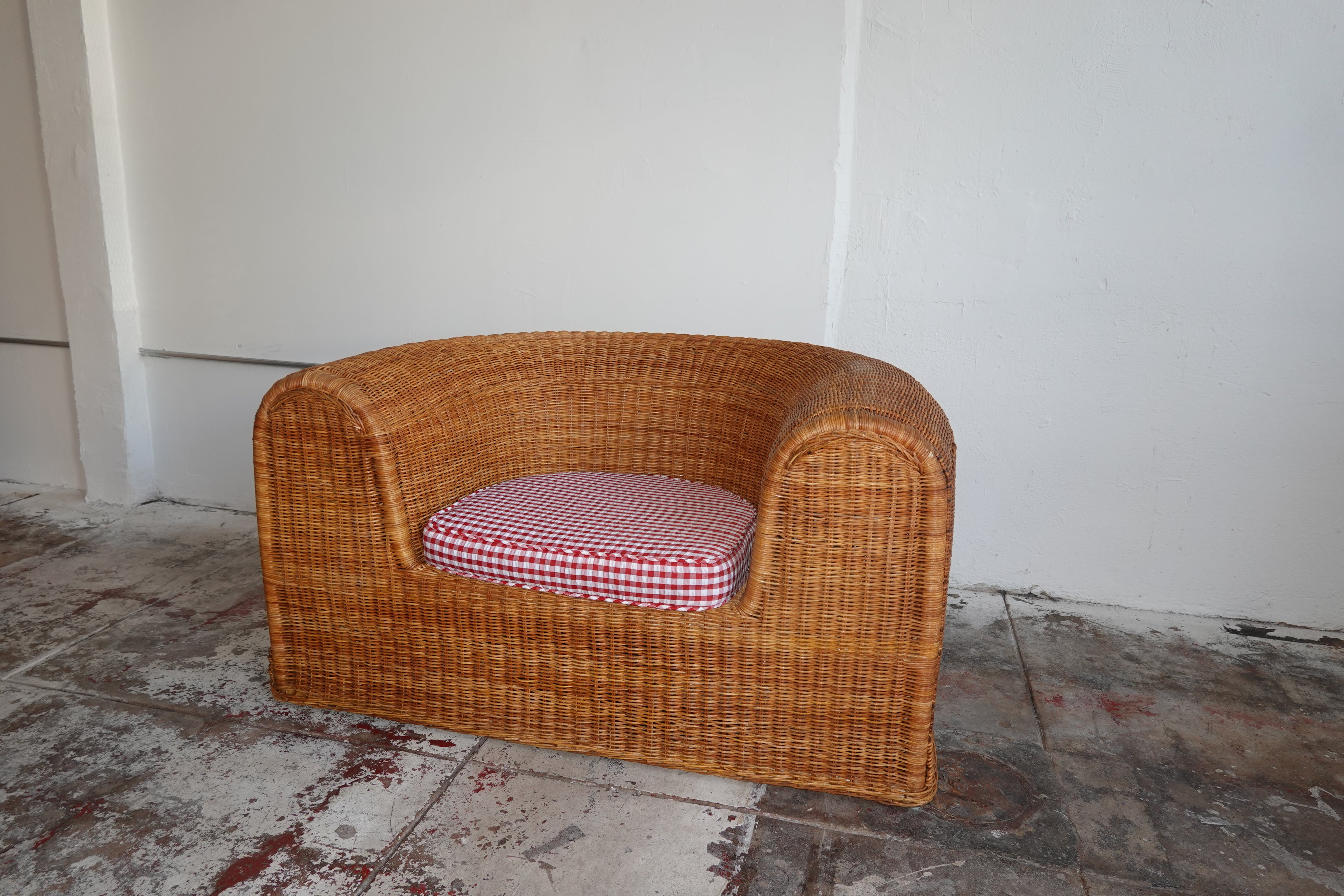 1960s Eero Aarnio Rattan Lounge Chair