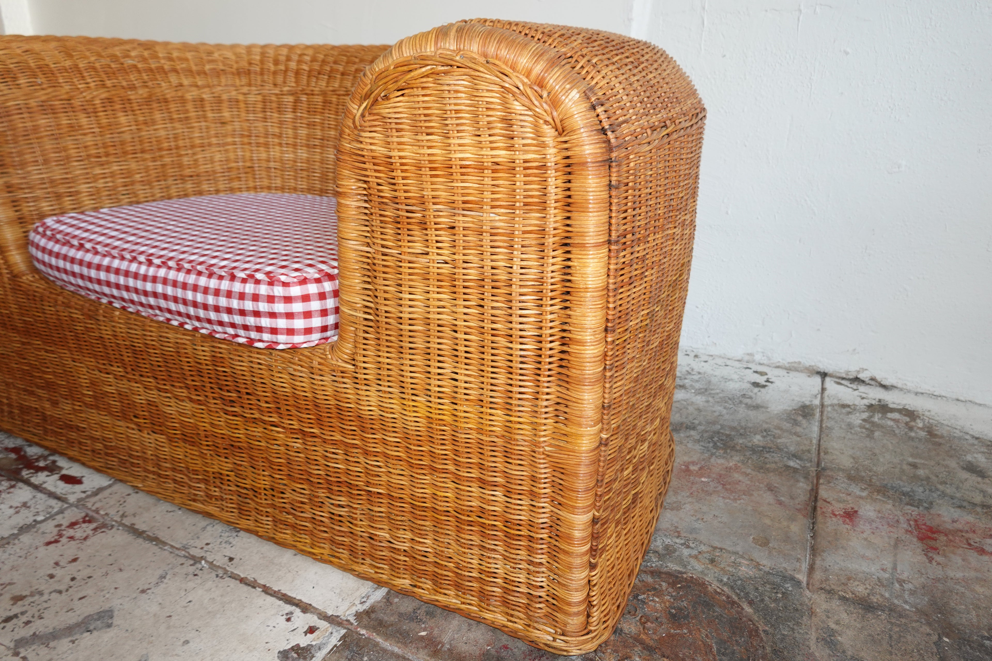 1960s Eero Aarnio Rattan Lounge Chair