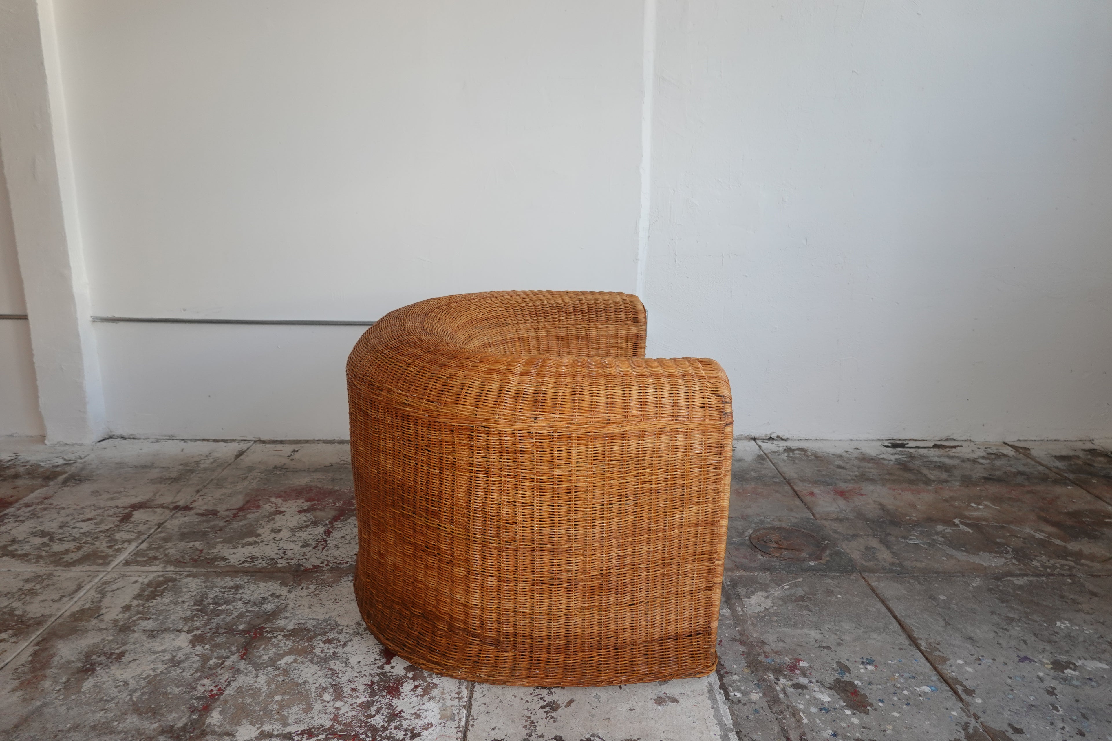 1960s Eero Aarnio Rattan Lounge Chair