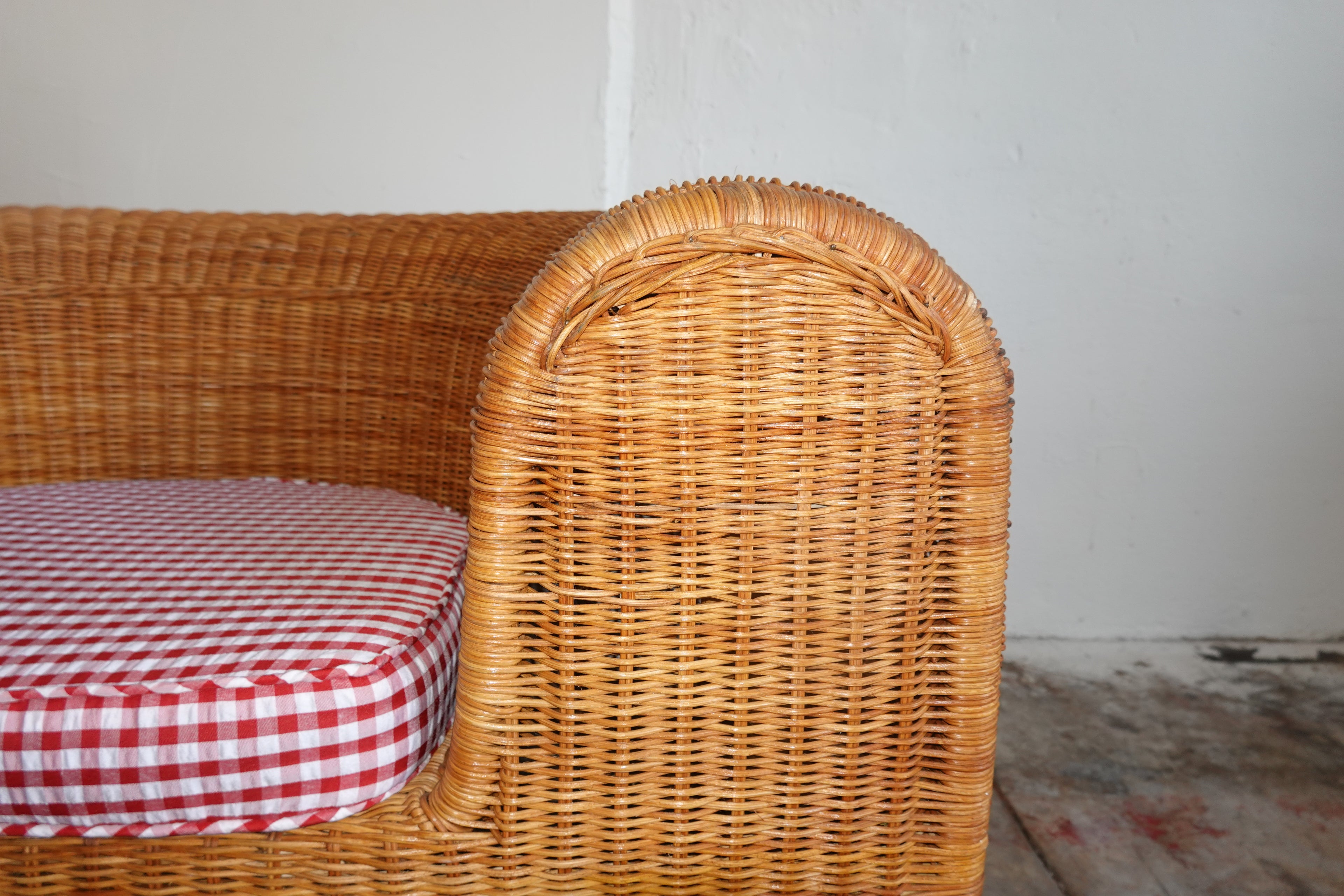 1960s Eero Aarnio Rattan Lounge Chair