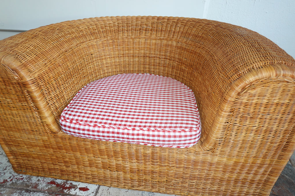 1960s Eero Aarnio Rattan Lounge Chair