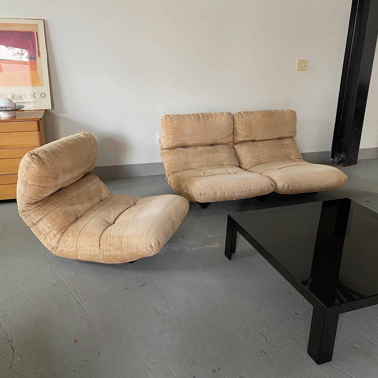 1970s Ligne Roset Marsala Sofa by Michel Ducaroy