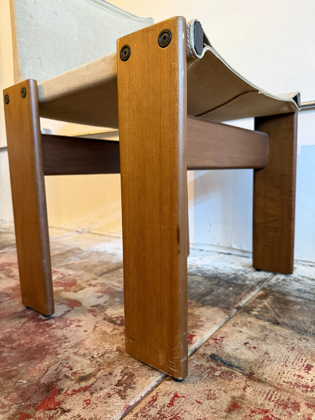 1970’s Afra & Tobia Scarpa Monk Chairs for Molteni