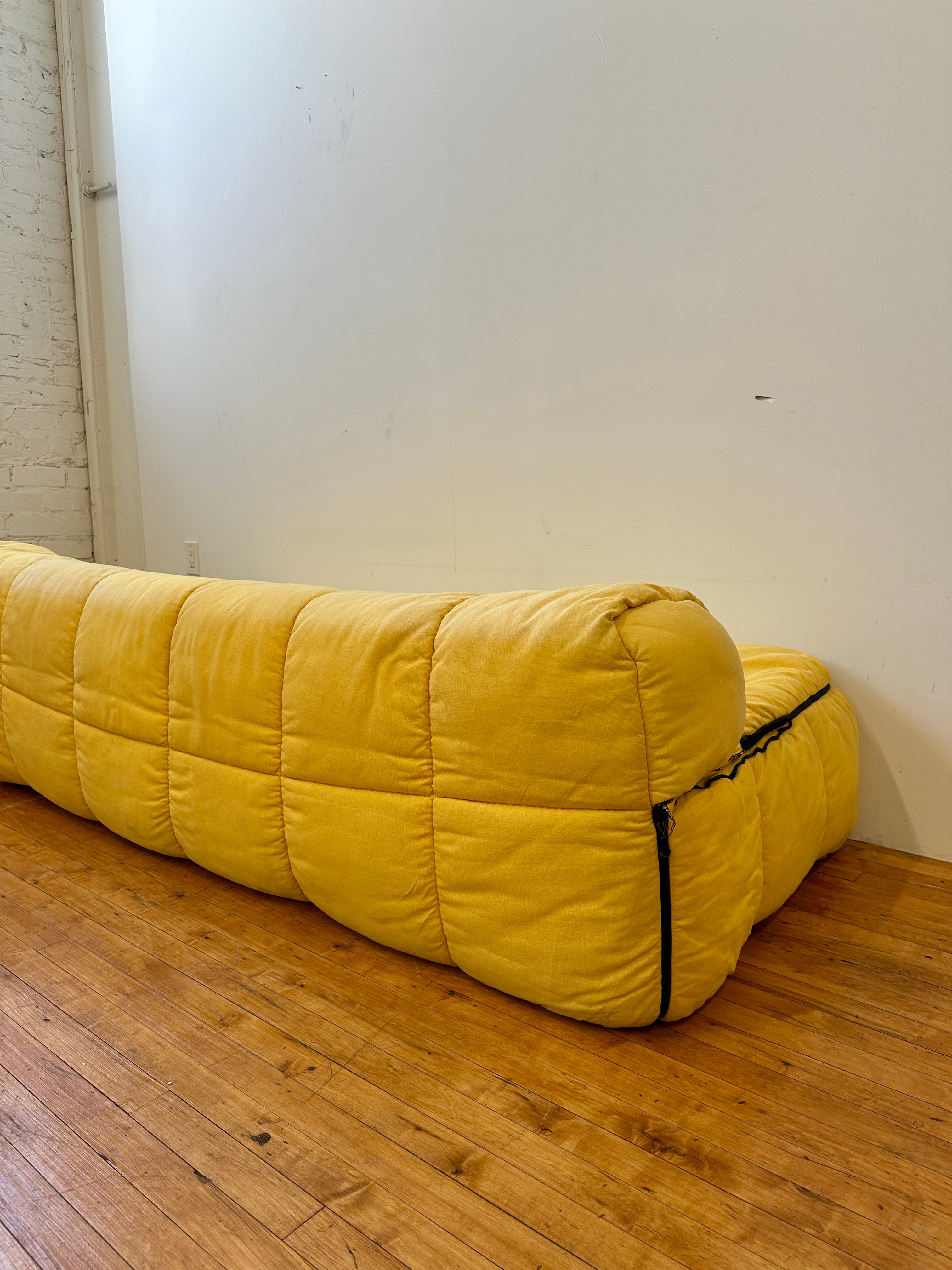 1970s Arflex Strips Sofa by Cini Boeri