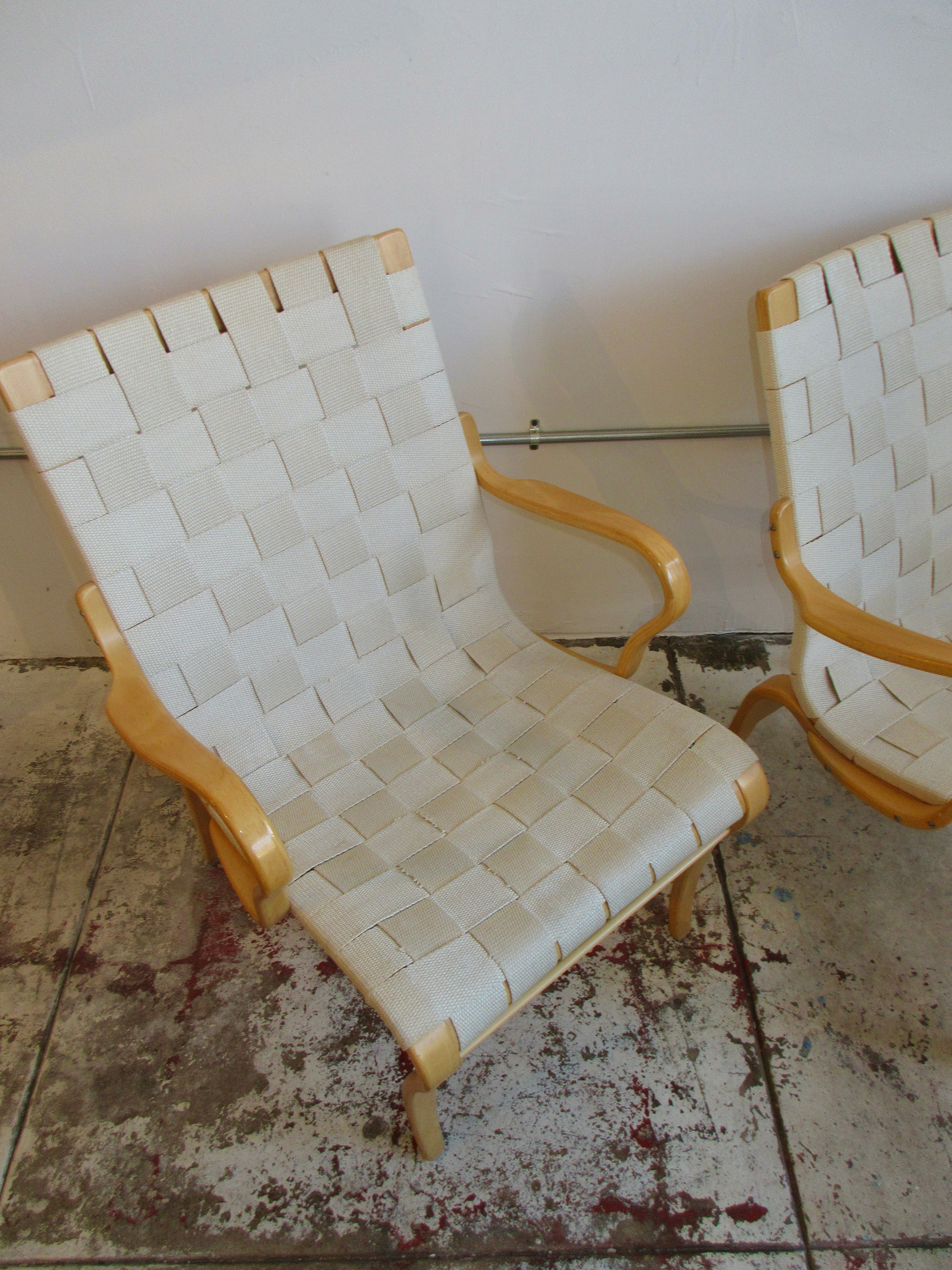 1970s Eva Armchairs by Bruno Mathsson for Karl Mathsson