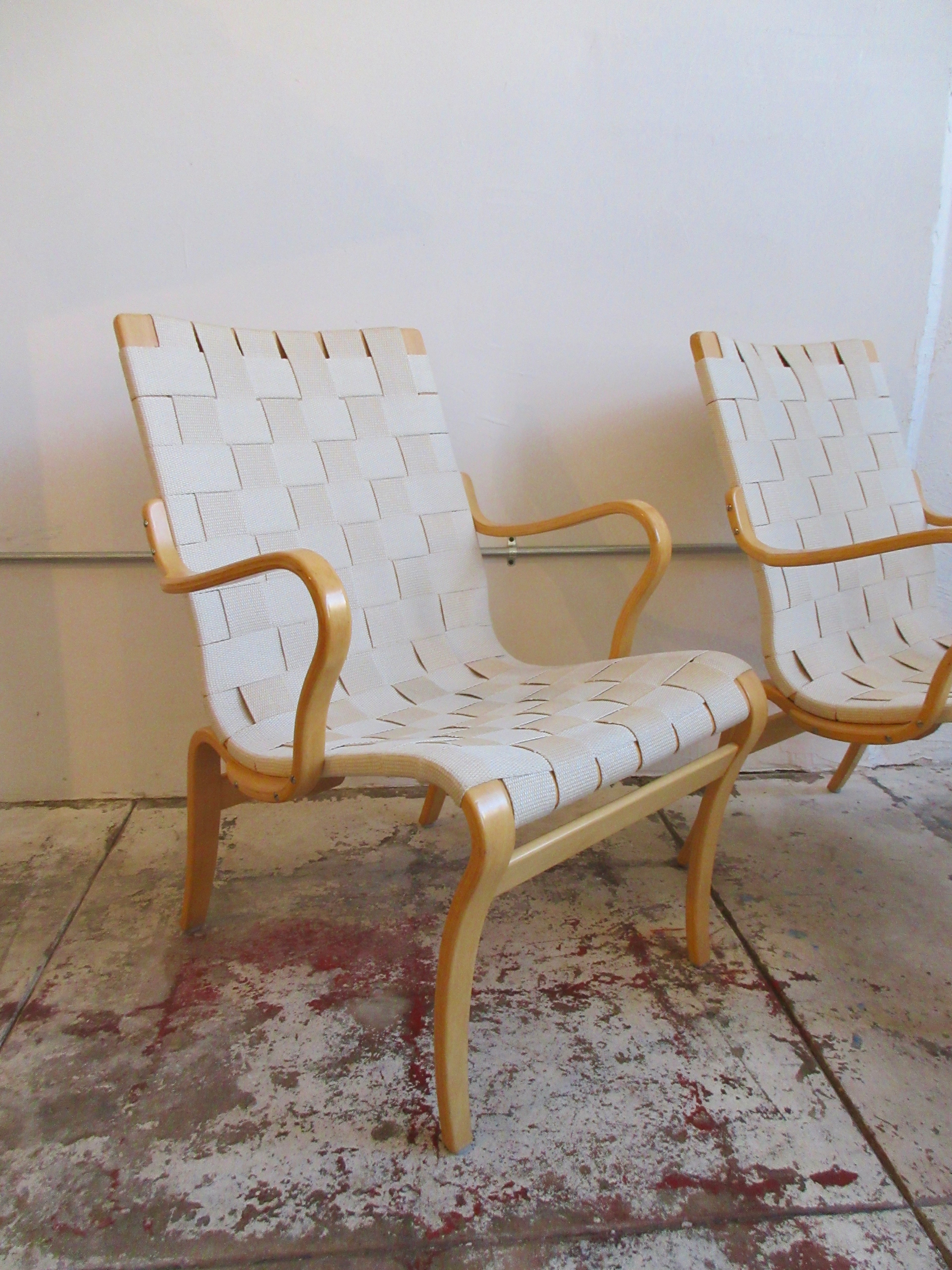 1970s Eva Armchairs by Bruno Mathsson for Karl Mathsson