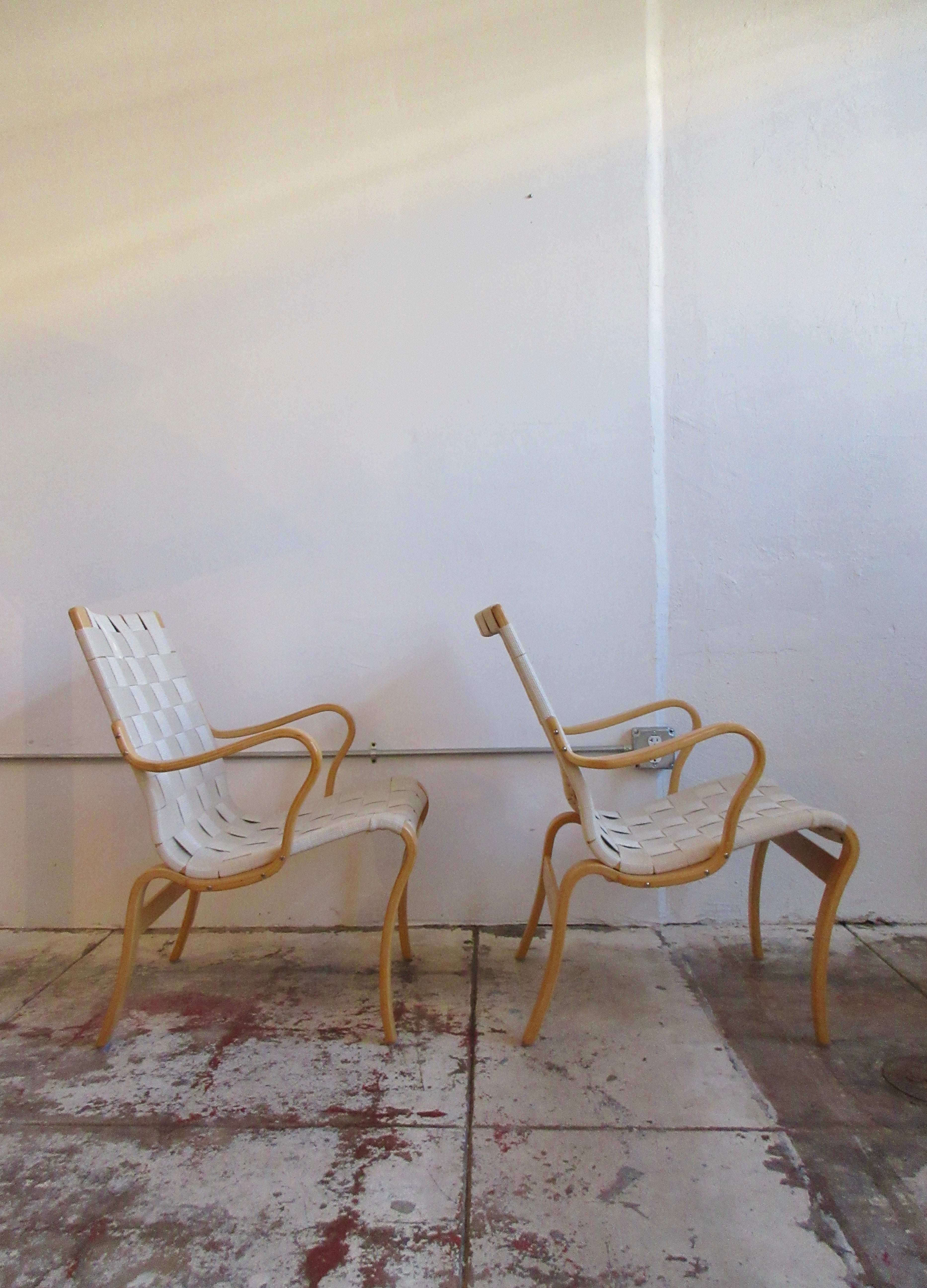 1970s Eva Armchairs by Bruno Mathsson for Karl Mathsson