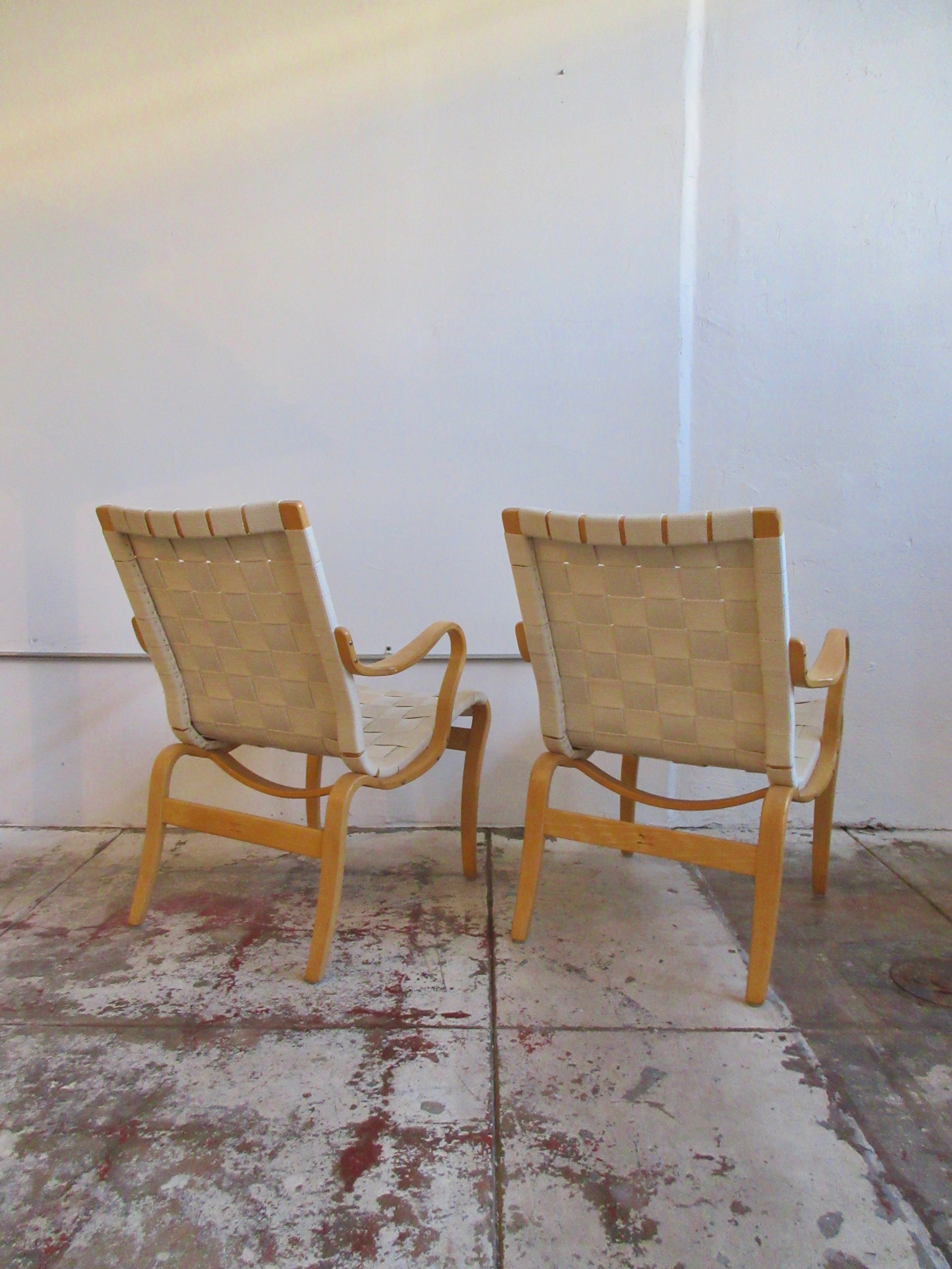 1970s Eva Armchairs by Bruno Mathsson for Karl Mathsson