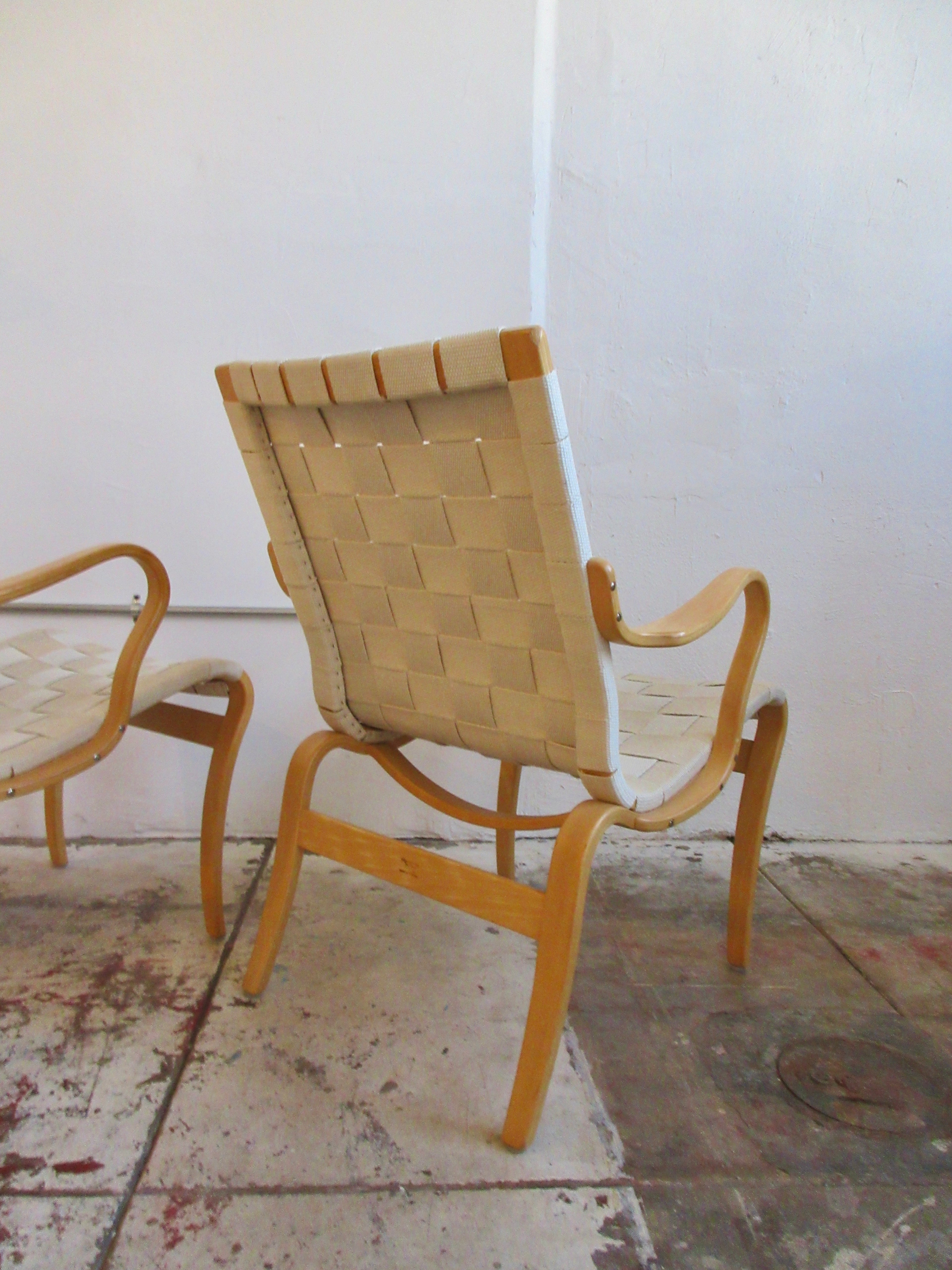 1970s Eva Armchairs by Bruno Mathsson for Karl Mathsson