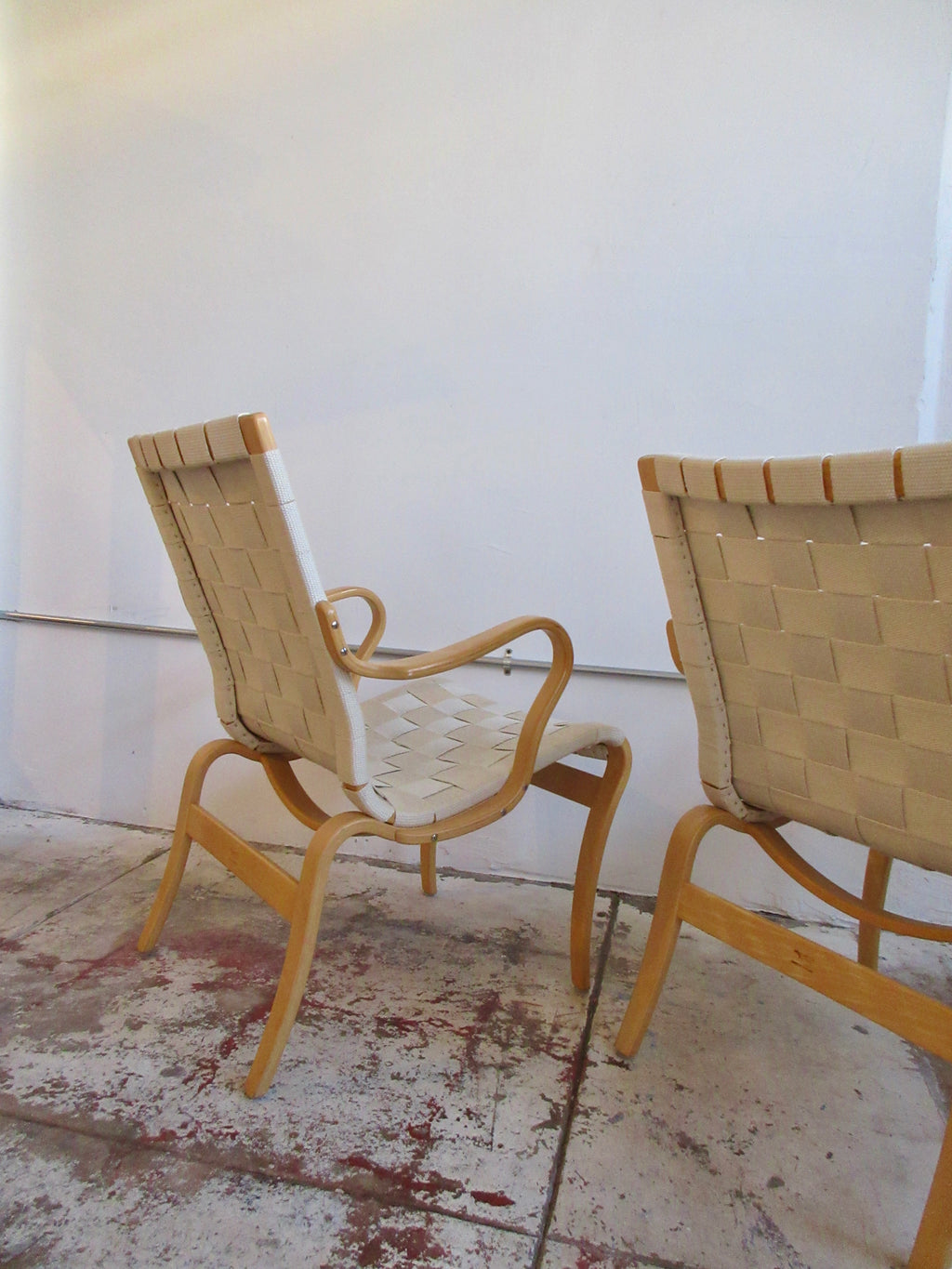 1970s Eva Armchairs by Bruno Mathsson for Karl Mathsson