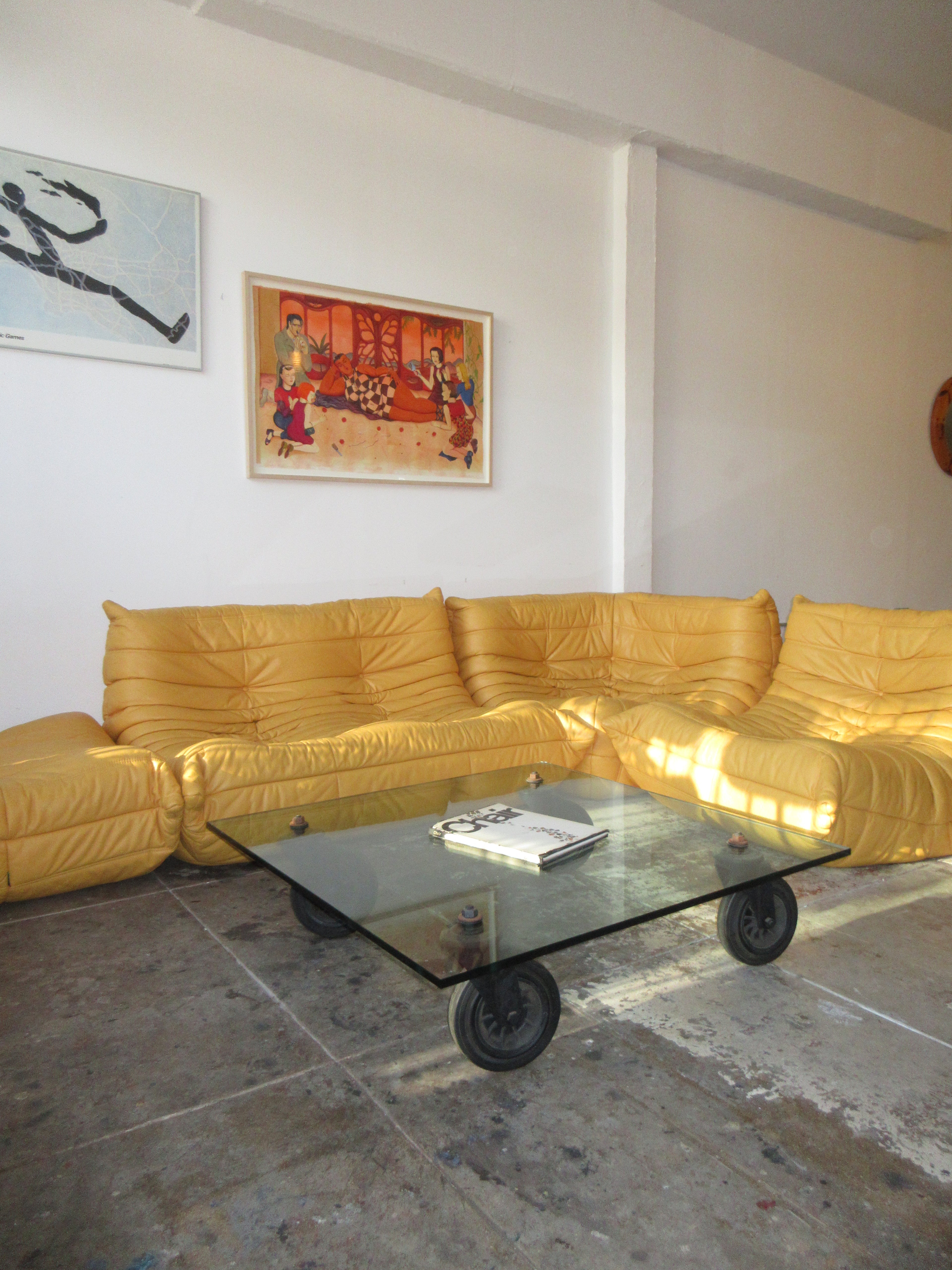 Ligne Roset Togo - yellow DRAFT