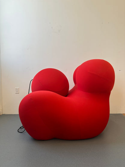 2000s B&B Italia La Mamma UP5 Armchair & UP6 Ottoman by Gaetano Pesce