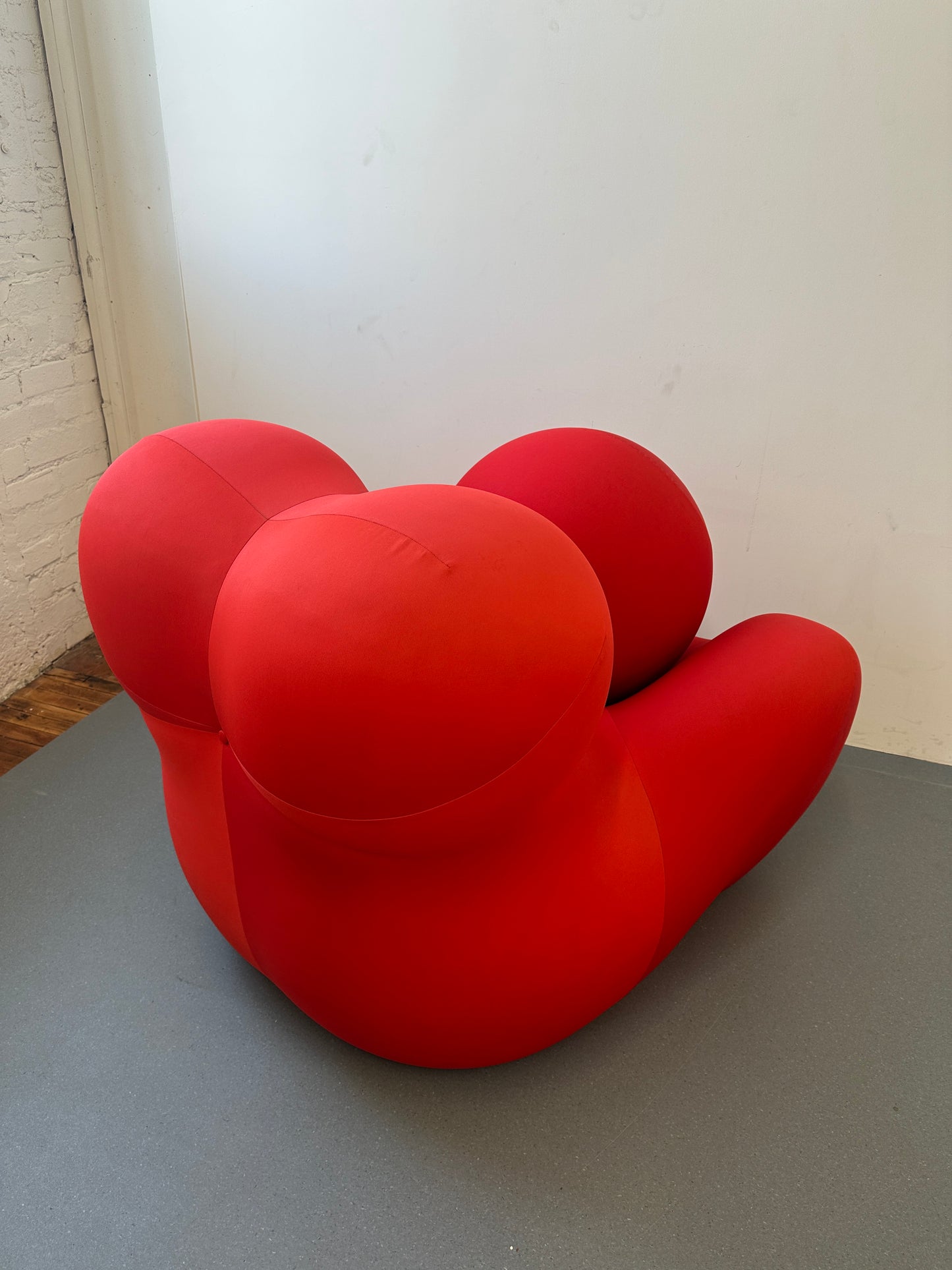 2000s B&B Italia La Mamma UP5 Armchair & UP6 Ottoman by Gaetano Pesce