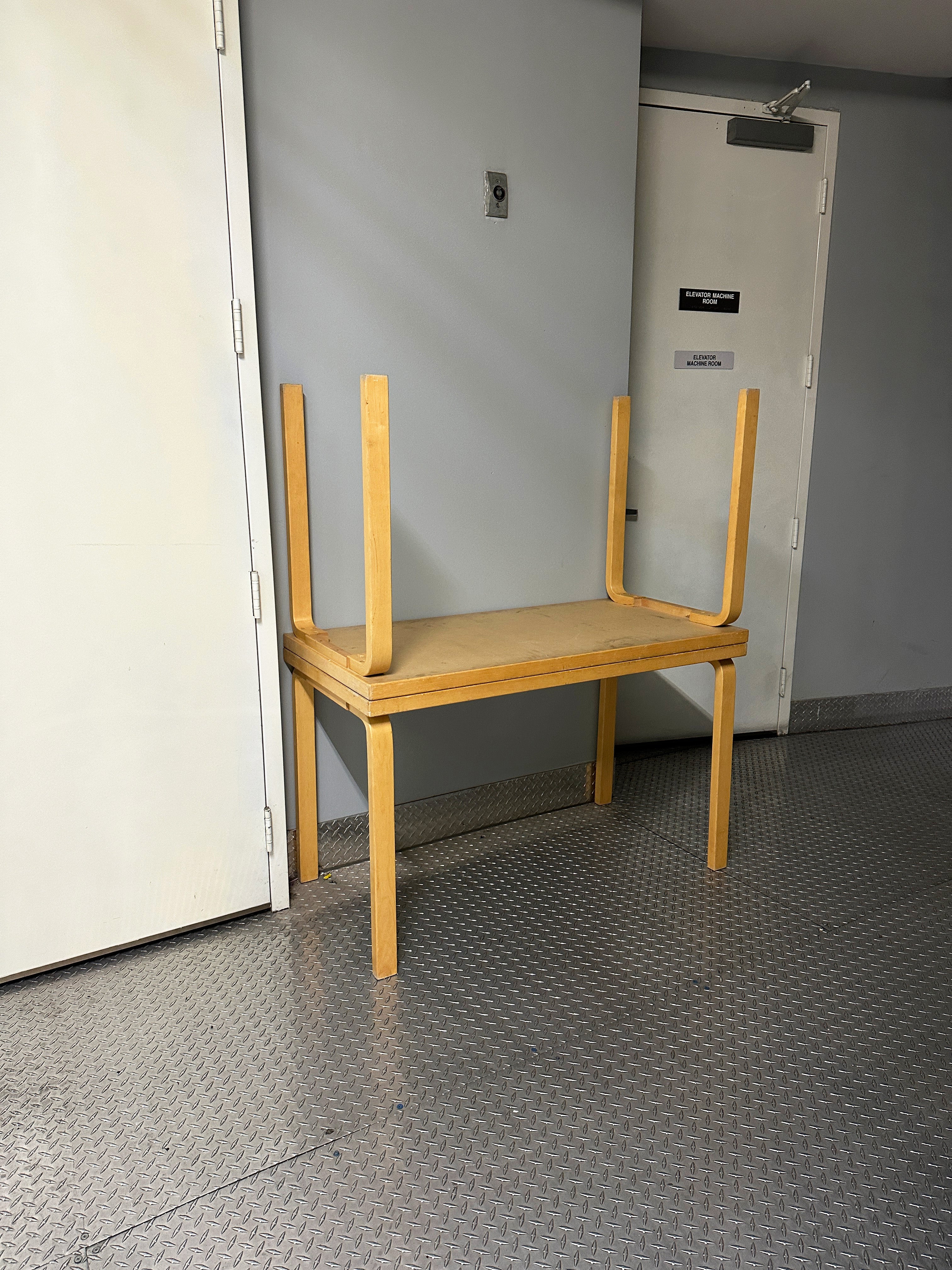 Alvar Aalto Rectangular Dining Table 81B