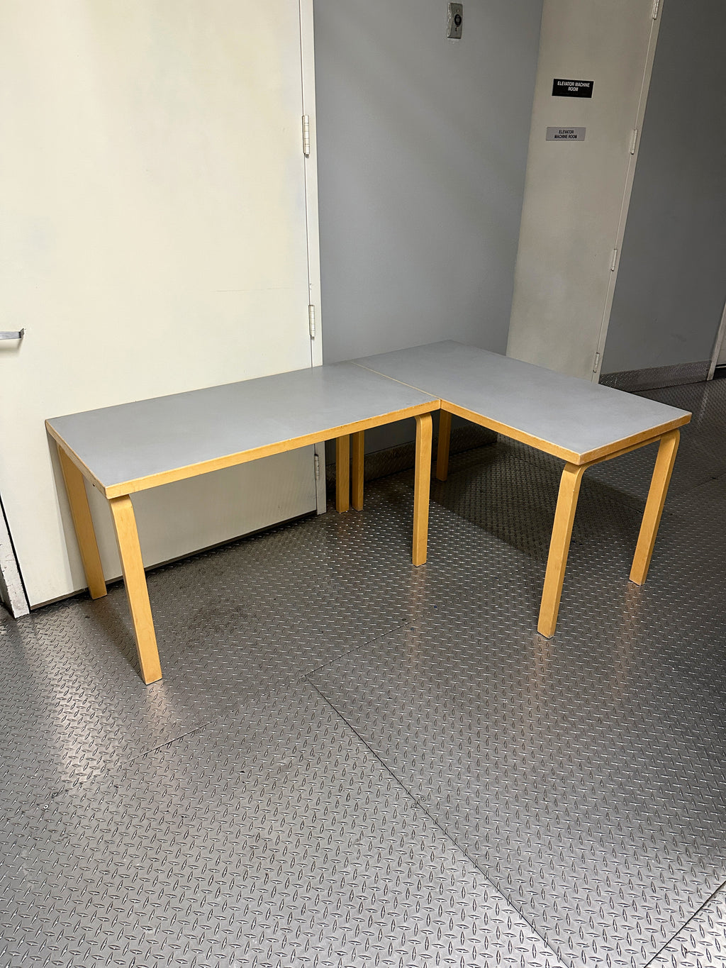 Alvar Aalto Rectangular Dining Table 81B