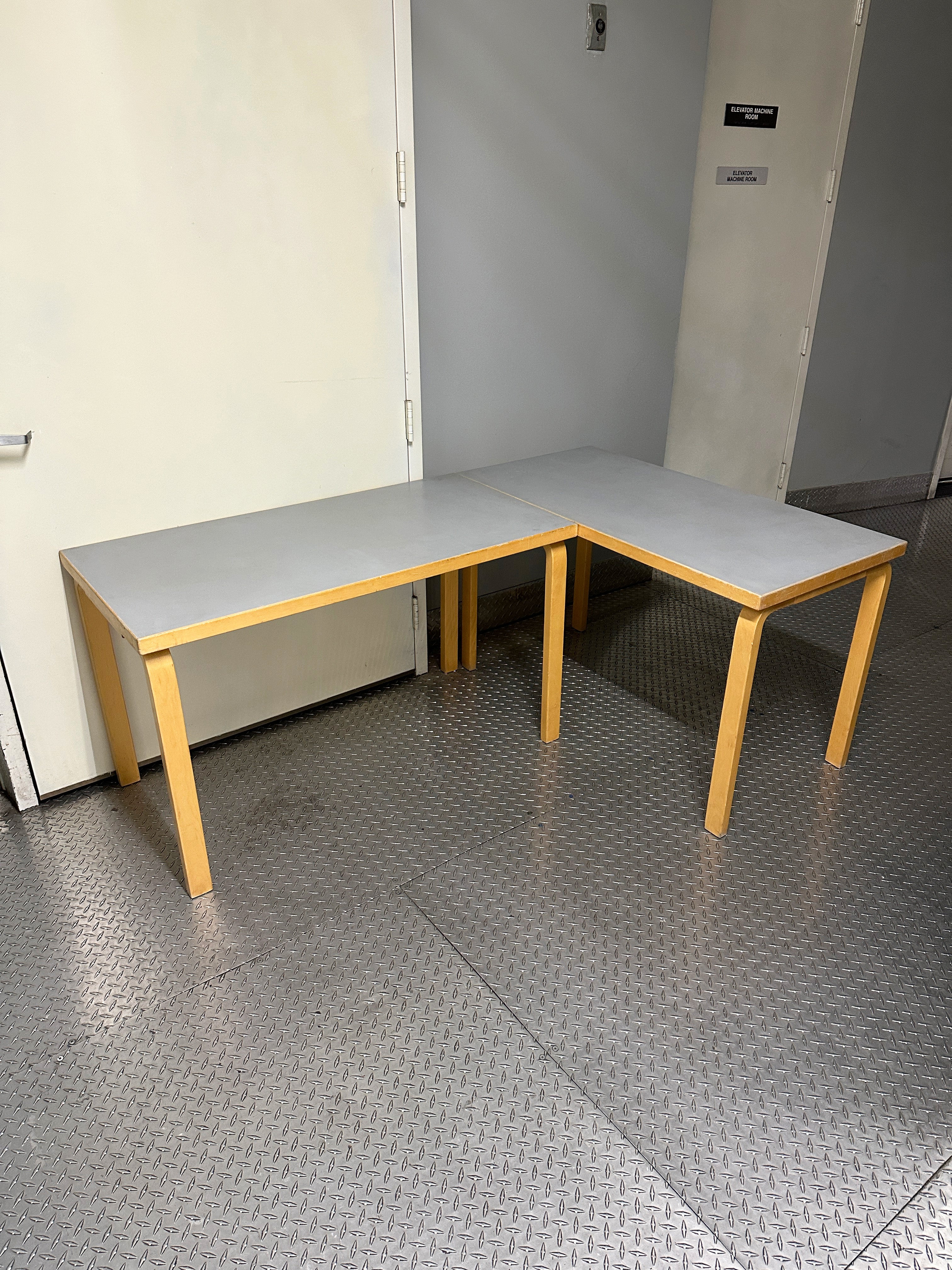 Alvar Aalto Rectangular Dining Table 81B