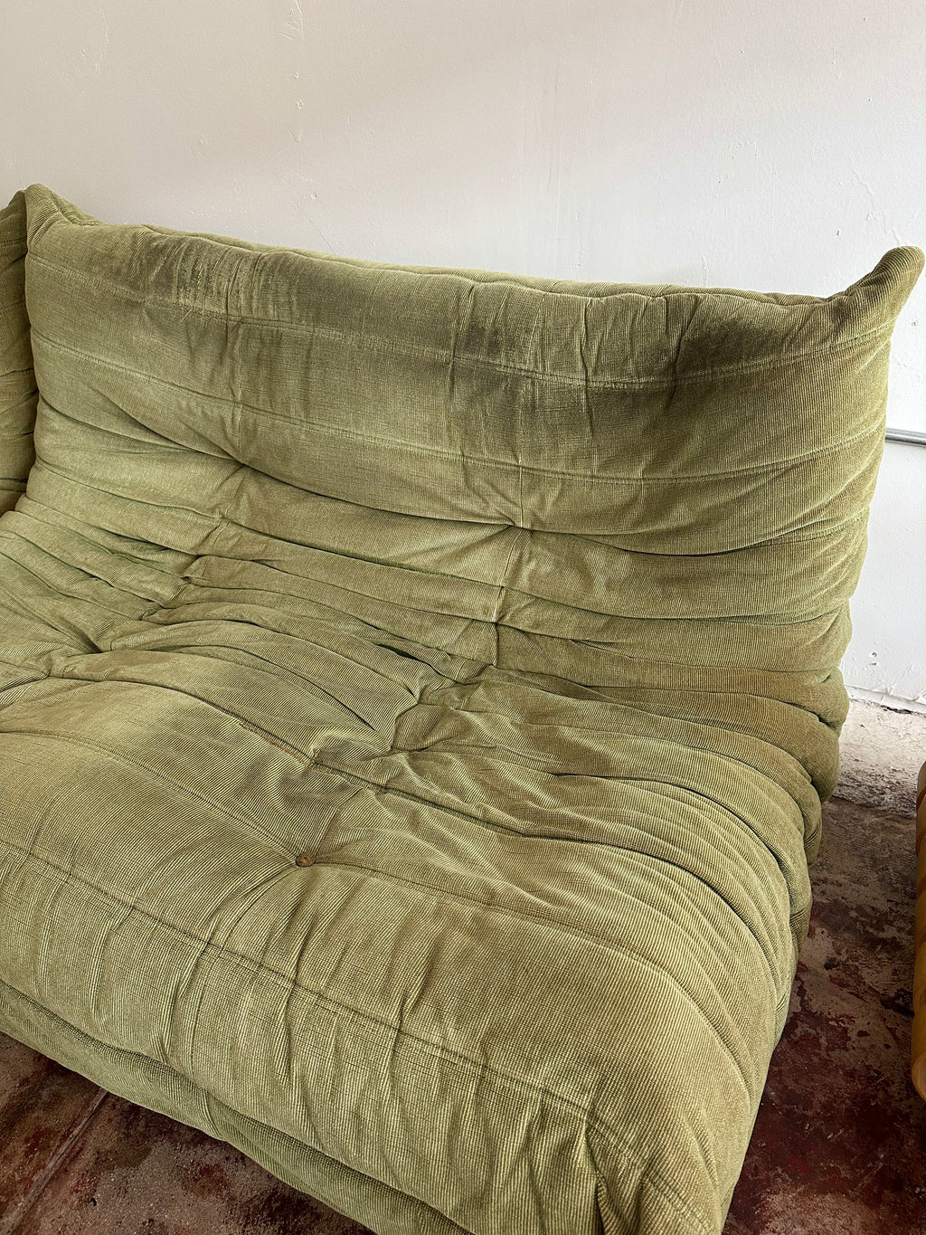 1970s Ligne Roset Togo Loveseat x2 & Ottoman