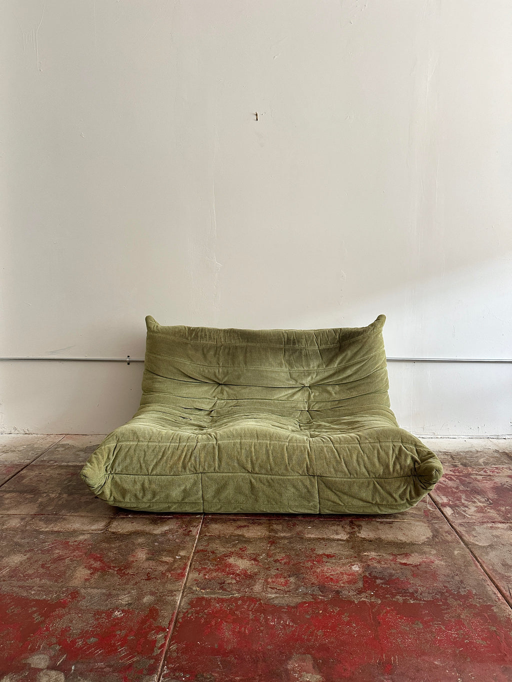 1970s Ligne Roset Togo Loveseat x2 & Ottoman