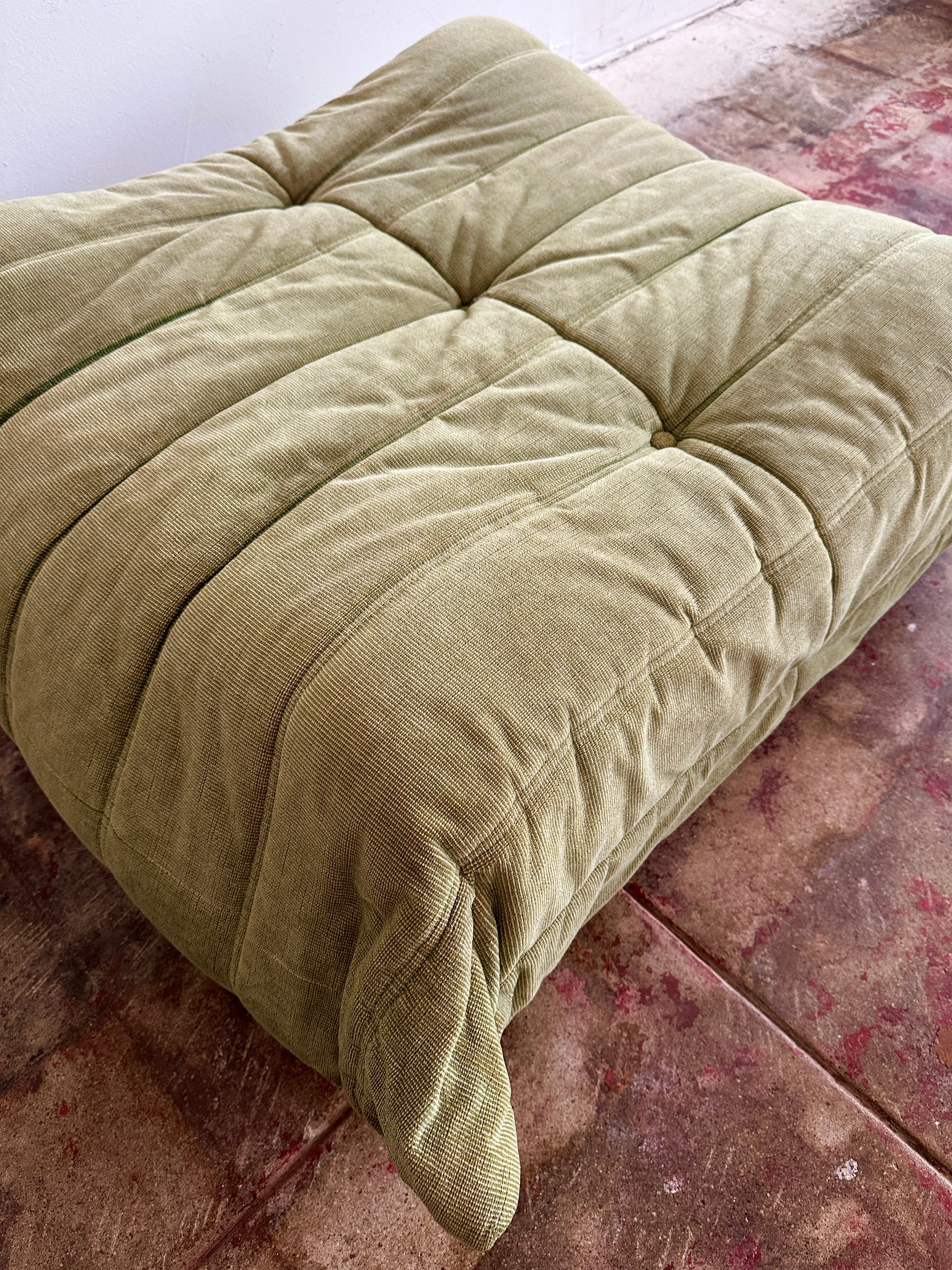 1970s Ligne Roset Togo Loveseat x2 & Ottoman