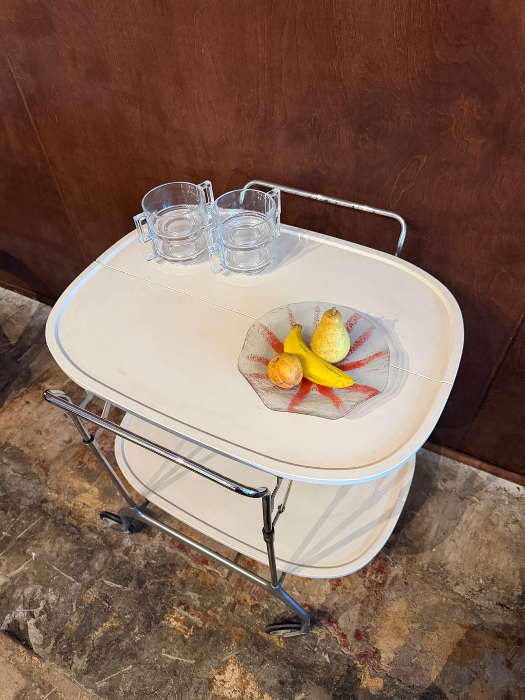 1990s Kartell Gastone Folding Trolley by Antonio Citterio & Oliver Low