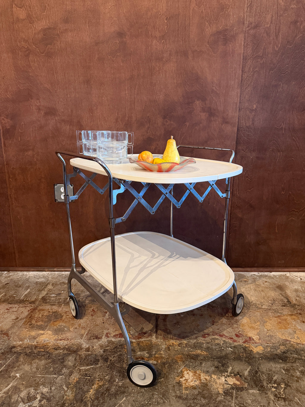 1990s Kartell Gastone Folding Trolley by Antonio Citterio & Oliver Low