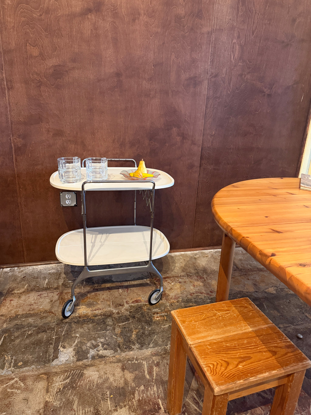 1990s Kartell Gastone Folding Trolley by Antonio Citterio & Oliver Low